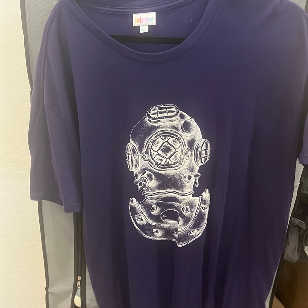 LLR t shirt unisex 2xl scuba diver shirt